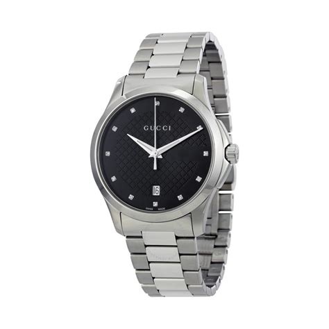 orologio gucci uomo g-timeless motivo nero 12 diamanti|Gucci Orologio G.